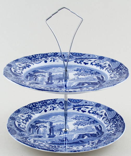 Cake Stand 2 tier c1953